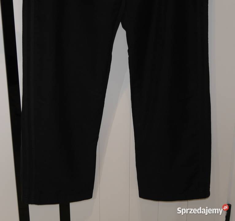 Adidas Climacool fajne spodnie dresowe L czarny Wrocław