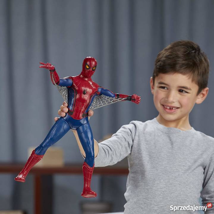 Figurka Interaktywna SPIDERMAN Dźwięk 40 fraz Figurki Mogilany sprzedam