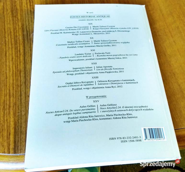 Julian Apostata przeciw Galilejczykom przekł sprzedam