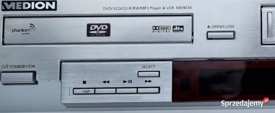 Medion Video i DVD 6 głowic MD 9034 MD9034 Międzychód sprzedam
