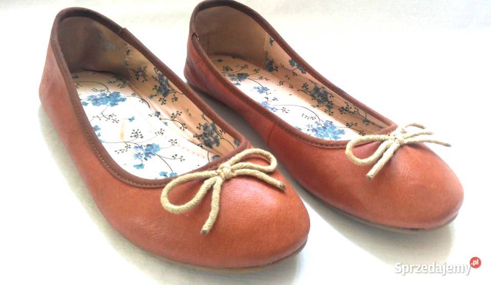 Buty brązowe Baleriny r 375 Morgan stan Białystok