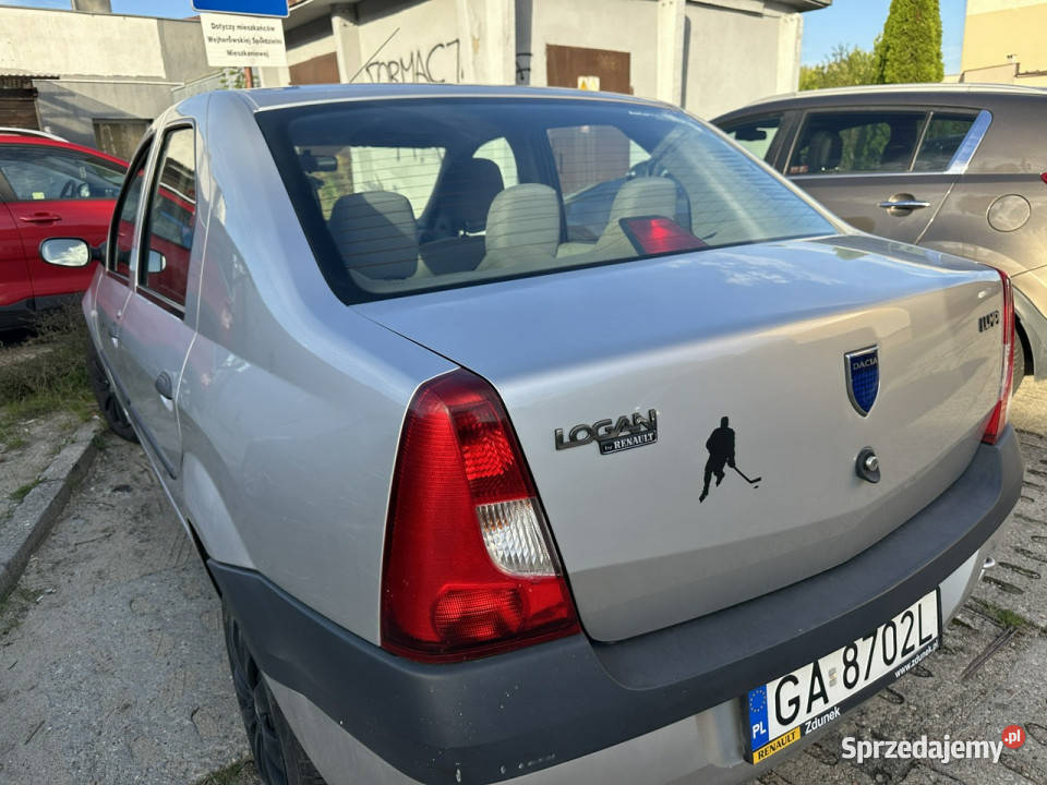 Dacia Logan Salon RP niezawodna benzyna niski srebrny Wejherowo