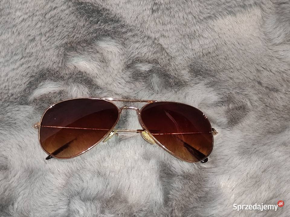 Okulary przeciwsłoneczne okulary na lato brązowe Dla kobiet Warszawa