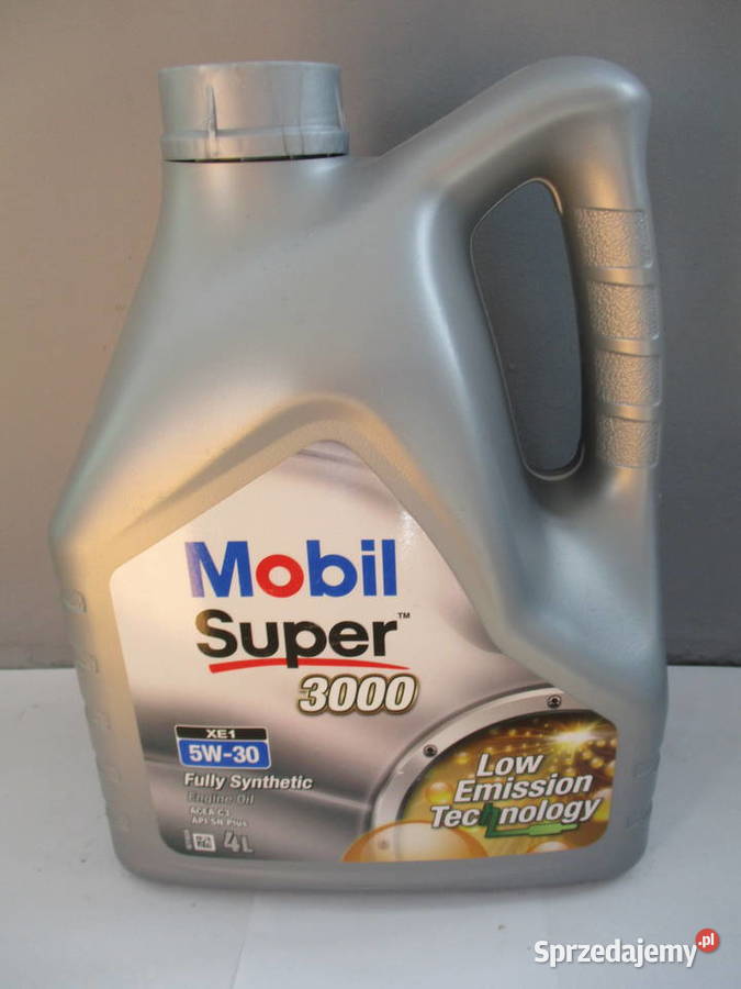 MOBIL 5W30 4L SUPER 3000 XE1 API SL/SM/SN Łódź - Sprzedajemy.pl
