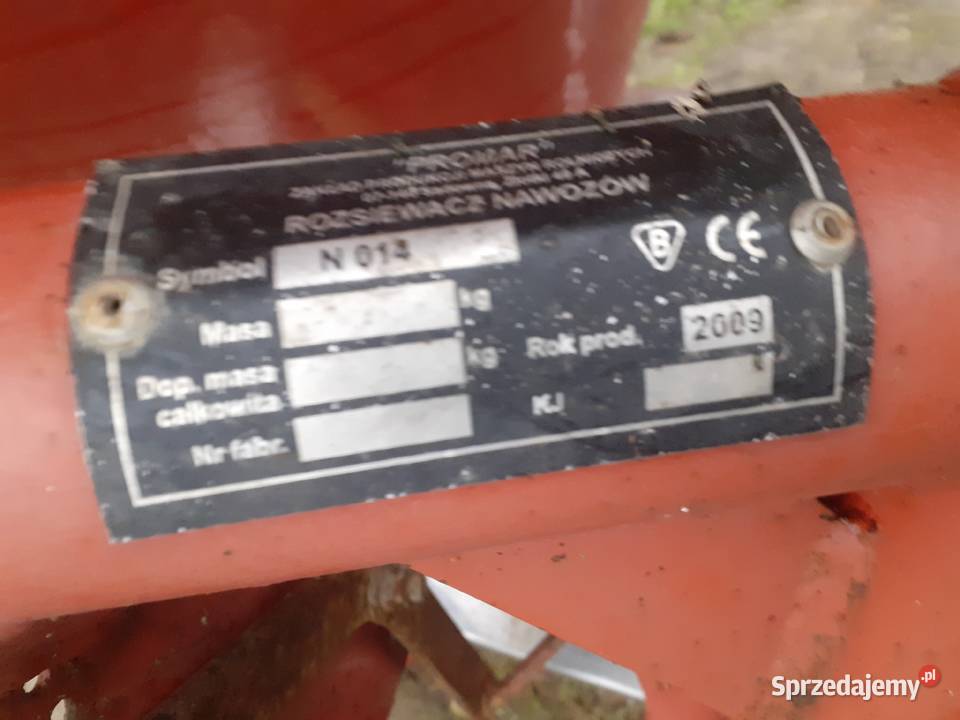 Rozsiewacz nawozu 600800 amazone worpol kuhn Amazone Konin sprzedam