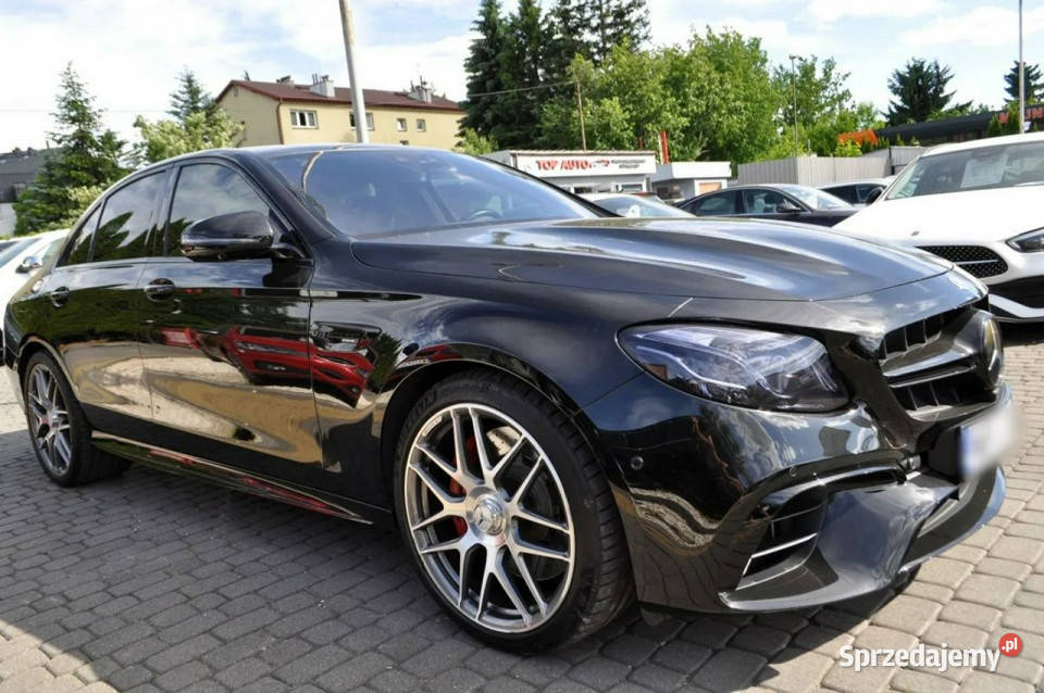 Mercedes E 63 AMG MERCEDESBENZ E AMG 63 S 4MATIC isofix mazowieckie Warszawa