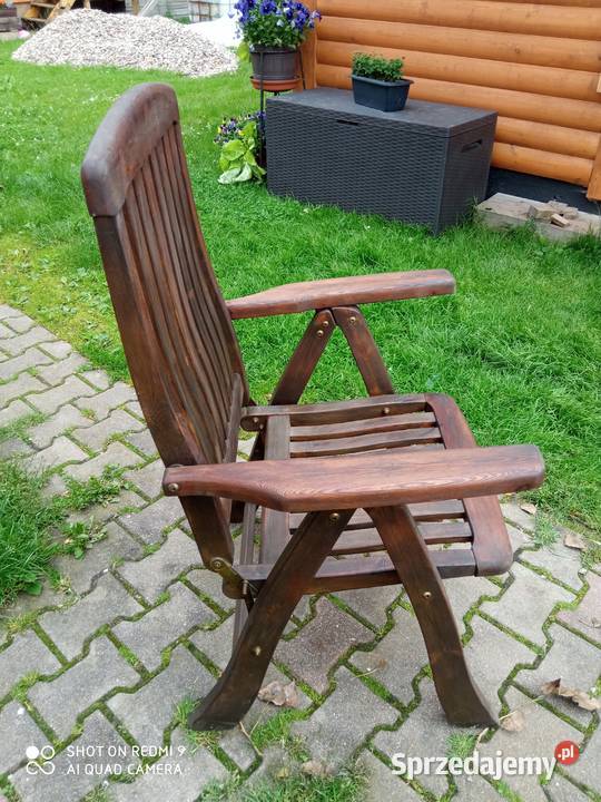 Krzesła ogrodowe drewniane Niwnice