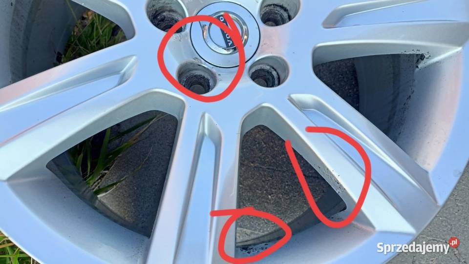 Felgi OE VOLVO 17 5x108 634mm aluminiowe podlaskie Białystok