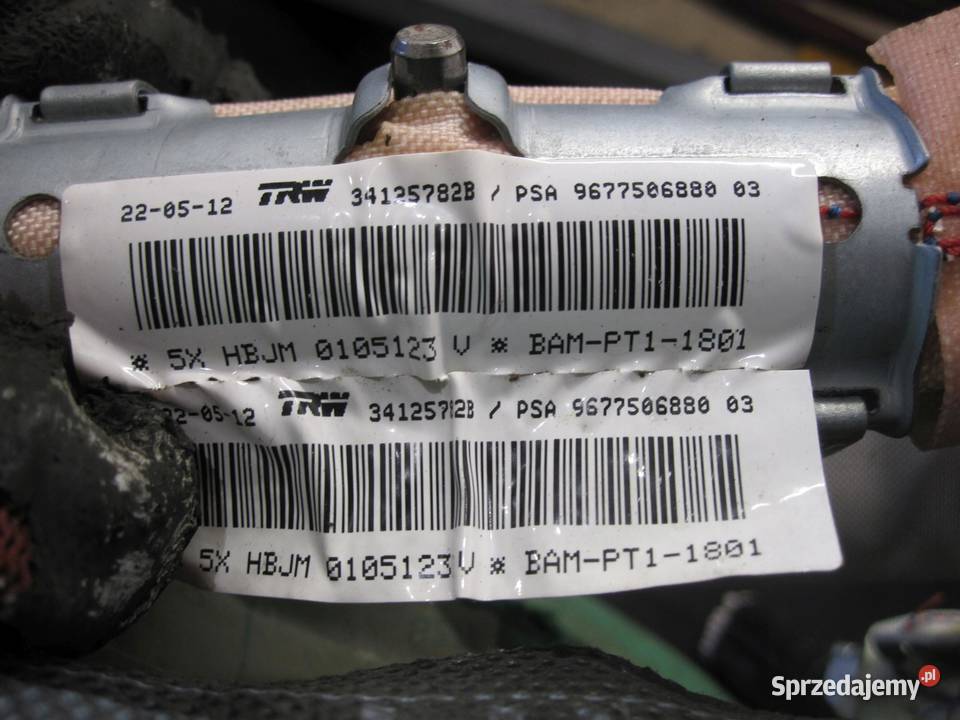 CITROEN C3 II 12r kurtyna prawa 34125781B sprzedam