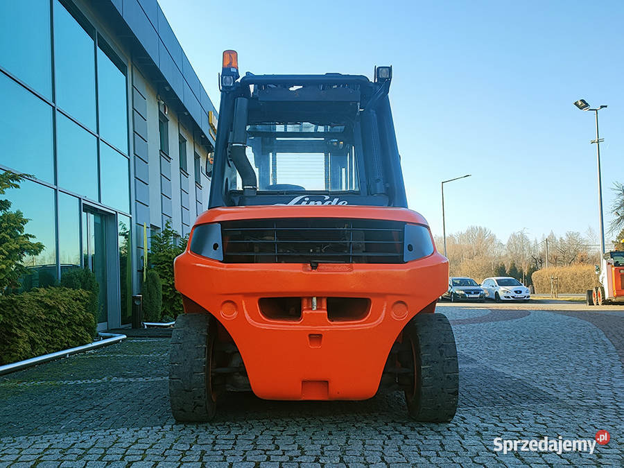 Wózek widłowy Linde H80D02900 duplex 405 m małopolskie Kęty