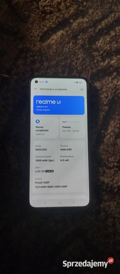 Realme 8 6128gb Konin
