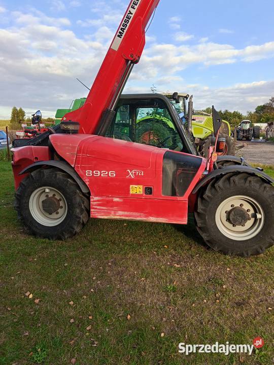 Ładowarka teleskopowa Massey Ferguson 8926 Grabów Szlachecki