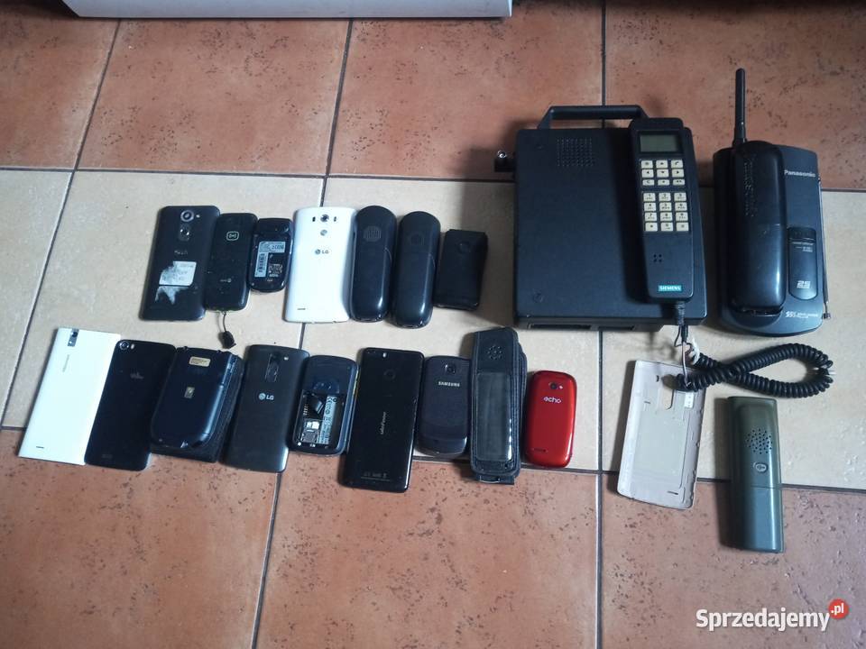 Sprzedam zestaw telefonów kolekcjonera Bytom