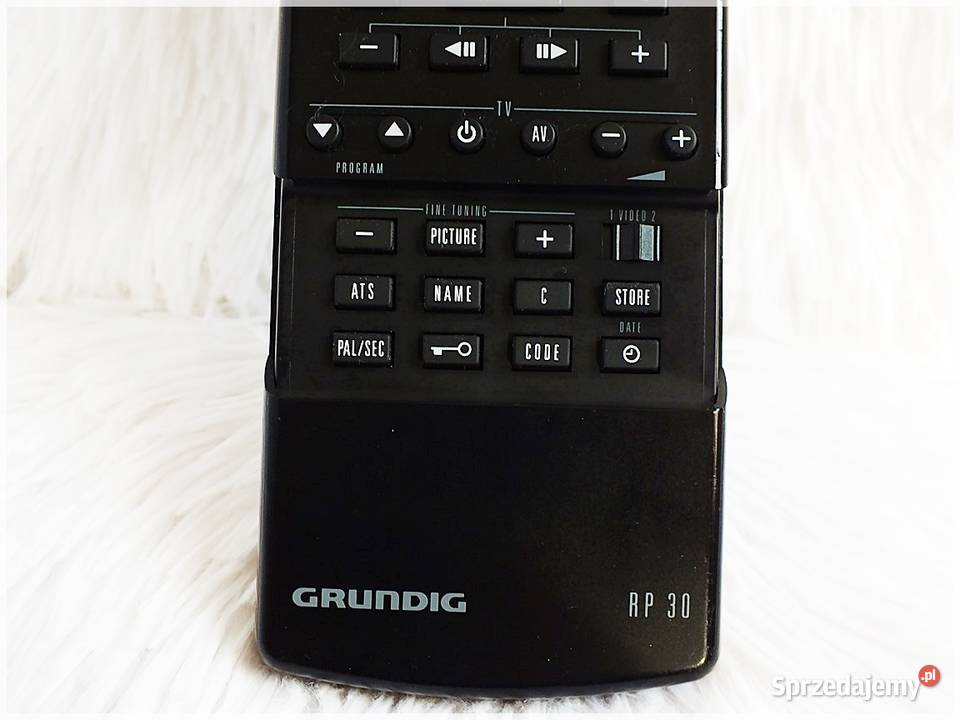 Pilot GRUNDIG RP30 do starszych TV Video z lat Żary