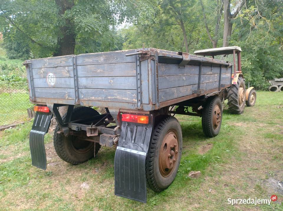 Przyczepa rolnicza D44B podkarpackie Sietesz