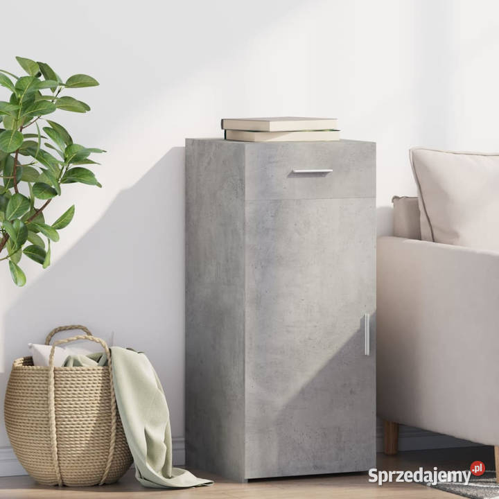 Szafka szarość betonu 40x425x93 materiał Warszawa