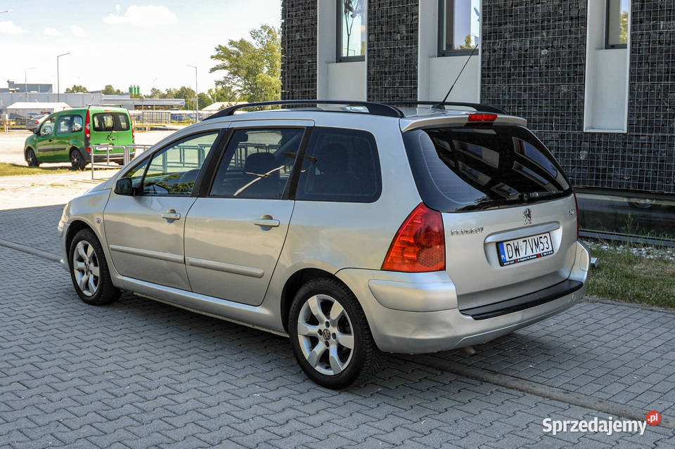 Peugeot 307 16 LPG 2008 r Salon Lift nieuszkodzony Wrocław