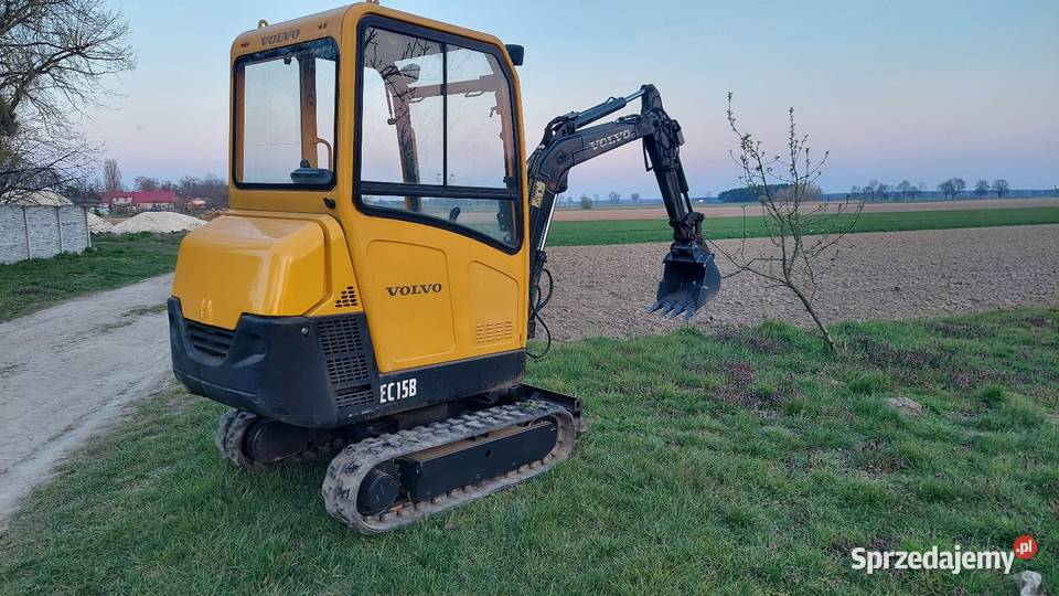 Minikoparka ec15b Wilków sprzedam