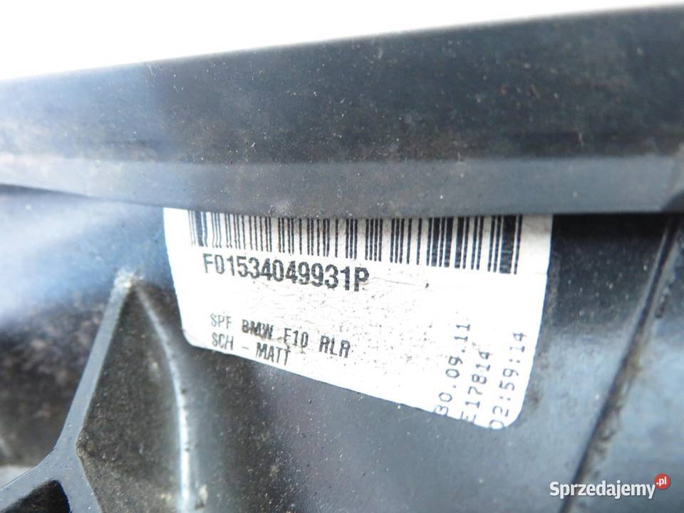 LUSTERKO PRAWE BMW F10 4 PIN ANGLIK sprzedam