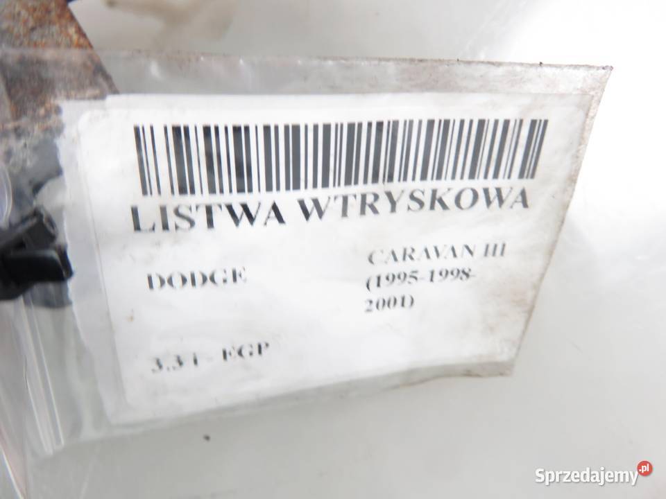 LISTWA WTRYSKOWA DODGE CARAVAN III 33 4612402 małopolskie
