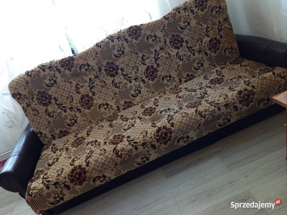 Sofa z BABCINYM wzorem Łóżka, wersalki i sofy Grójec