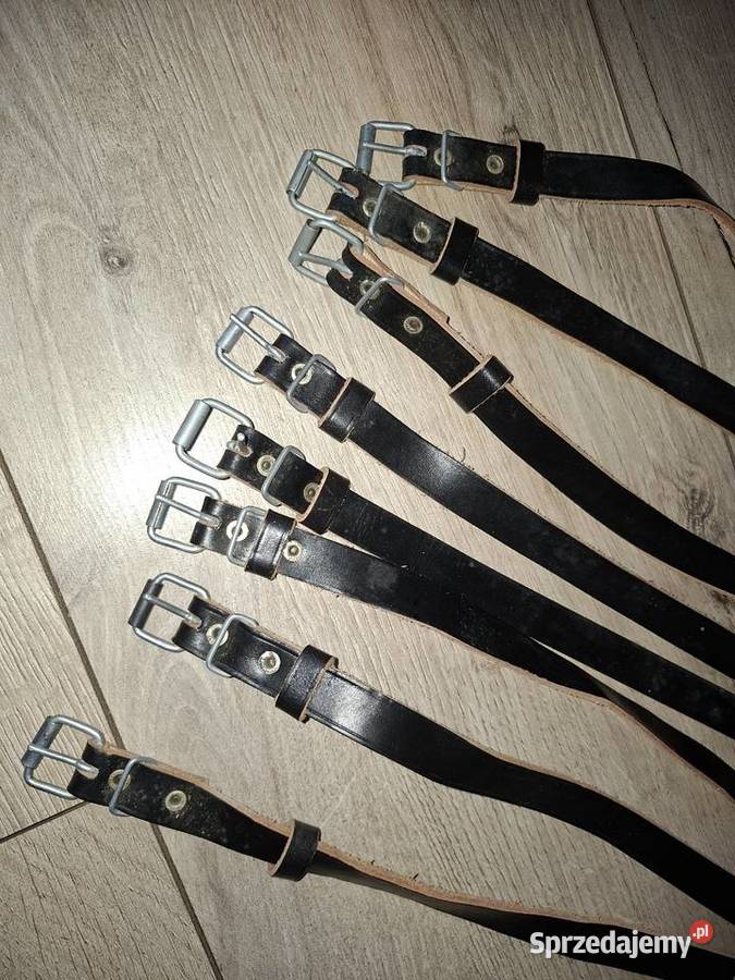 Troki Skórzane LWP Zestaw 8 sztuk czarne Kielce