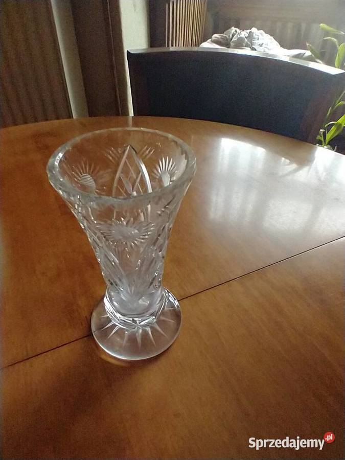 Krysztołowy wazonik Porcelana i szkło lubuskie Gorzów Wielkopolski sprzedam