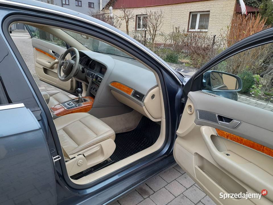 Audi A6 c6 Sedan24 z gazem gaz ważny do 2034r 177KM Siedliszcze-Osada