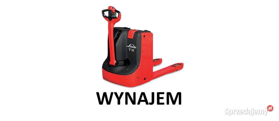 Wynajem wózka paletowego T16 T18 T20 paleciak