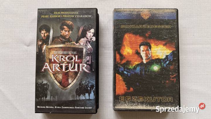 2 Kasety VHSEgzekutor i Krol Artur lubelskie Lublin sprzedam