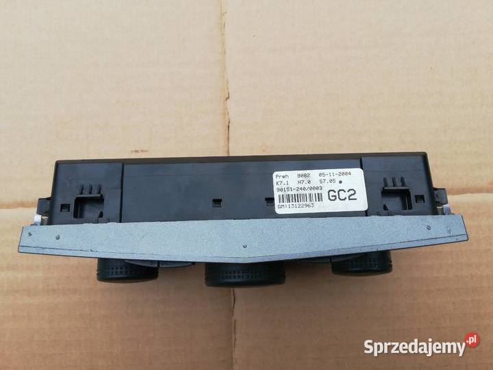 Panel klimatyzacji klimatronik Astra h Zafira B