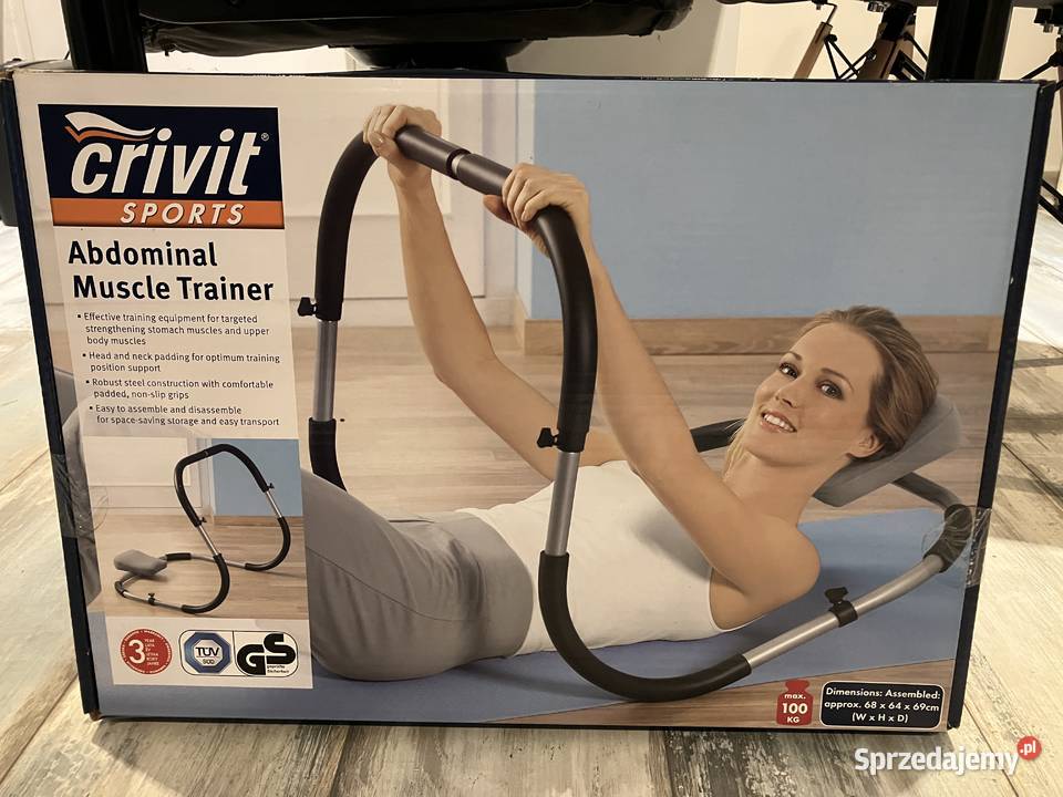 CRIVIT Przyrząd do treningu mięśni brzucha LIDL Sport i Wypoczynek Tarnów