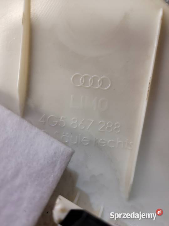 OSŁONA SŁUPKA PRAWY TYŁ AUDI A6 C7 4G5867288 śląskie