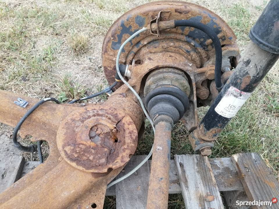 Bmw e30 zawieszenie tył sanki 4x100 tarcze wąska Drelów