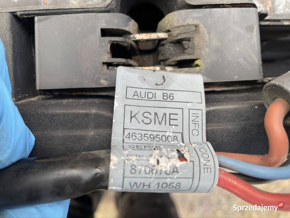 Pas przedni chłodnica wiatrak Audi a4 b6 Szczecin sprzedam