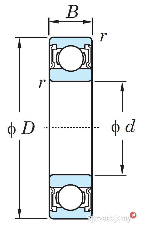 6207 LLU NTN ORYGINALNE JOHN DEERE Łożysko sprzedam