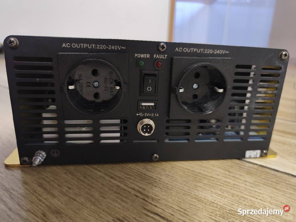 Przetwornica napięcia 12V230V 2000W Przetwornice napięcia Gniezno