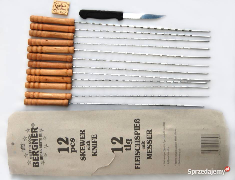 Bergner szpikulce do szaszłyków grilla barbecue Akcesoria kuchenne Lublin
