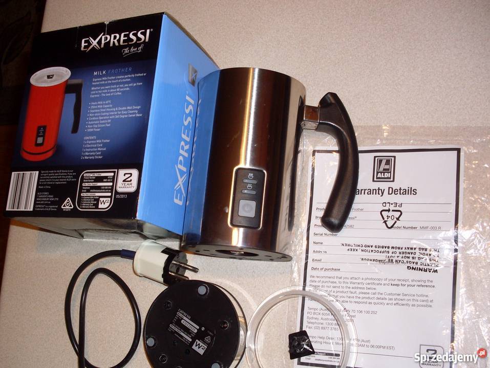 Spieniacz do mleka z podgrzewaniem Poznań