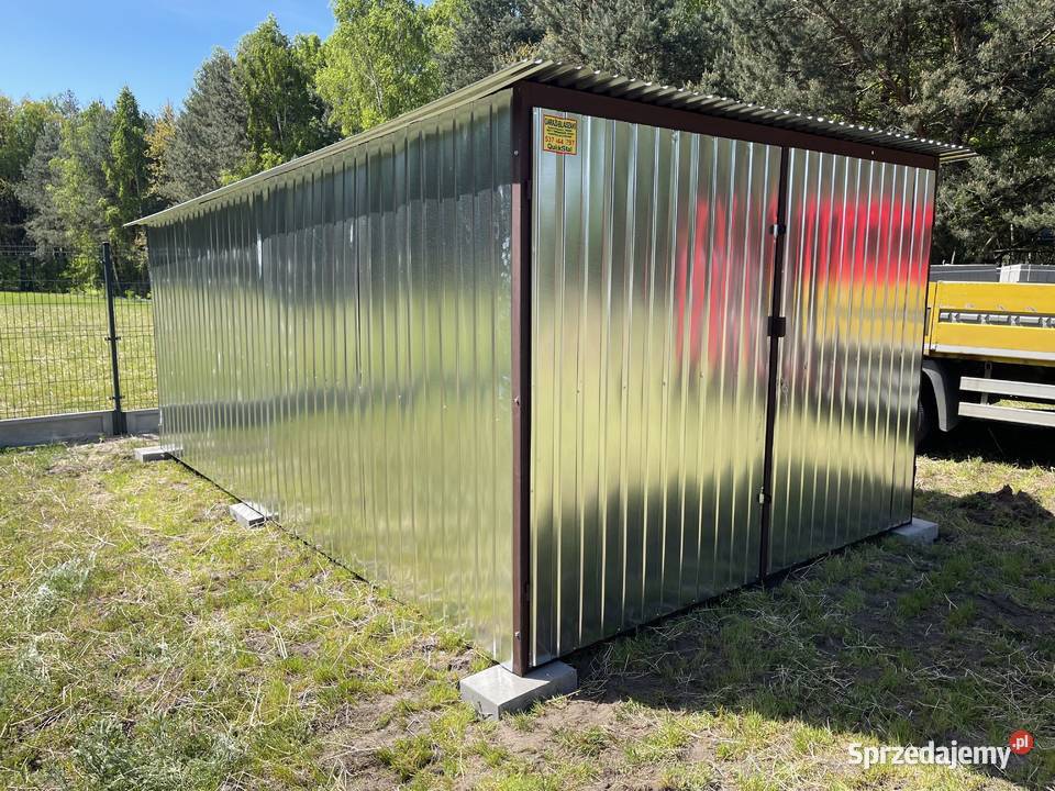 GARAŻ BLASZANY GARAŻE BLASZANE BLASZAK 3x5 4x5 Grójec