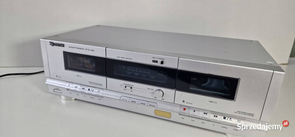 X4TECH TPS1000 TPS 1000 magnetofon casette deck Międzychód sprzedam