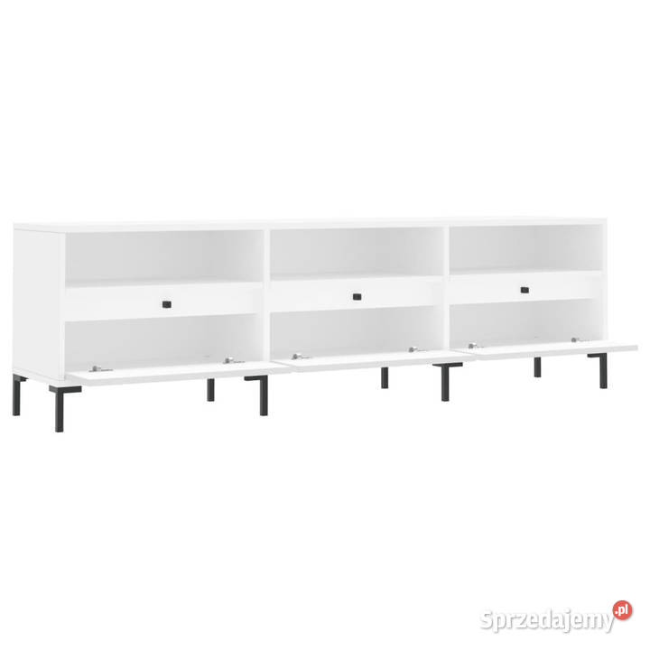 Szafka pod TV biała 150x30x445 materiał mazowieckie Warszawa
