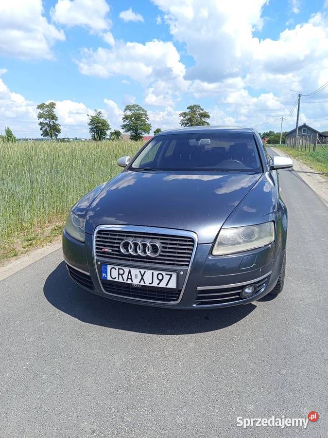 Audi A6 C6 24 benzyna 2005r kujawsko-pomorskie Izbica Kujawska