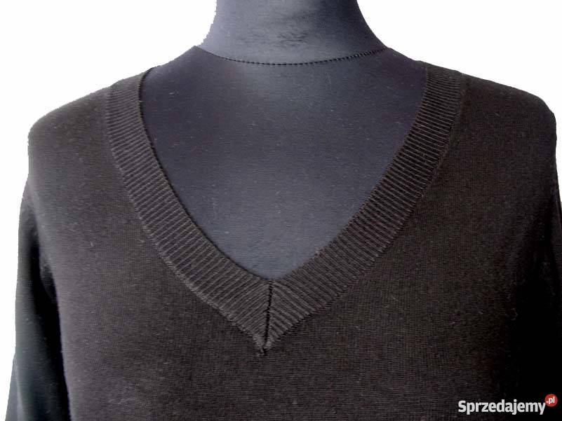 HOUSE CZARNY SWETER BLUZKA 38 M 40 L biust 8090 Siedlce