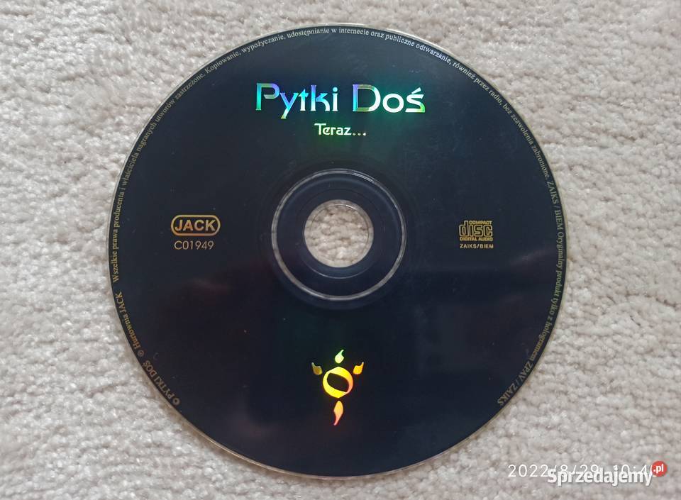 Pytki Doś płyty CD 7 z 2006 roku i Teraz z 2004