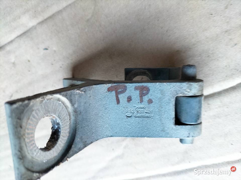 AUDI 80 B3 80B3 ZAWIAZ ZAWIASY DRZWI PRAWY PRZÓD Kamień-Kolonia
