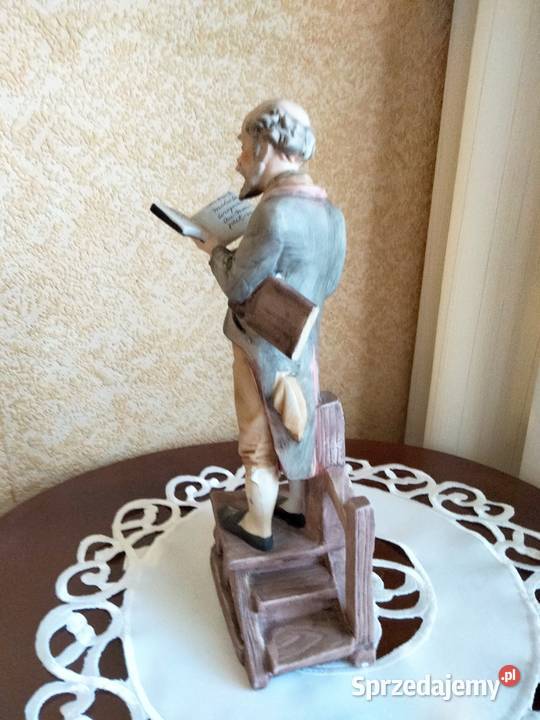 Figura włoska porcelana Naukowiec sprzedam