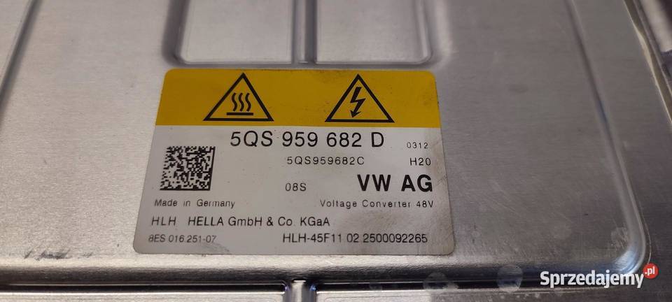 VW TAYRON PRZETWORNICA NAPIĘCIA 5QS959682D dolnośląskie