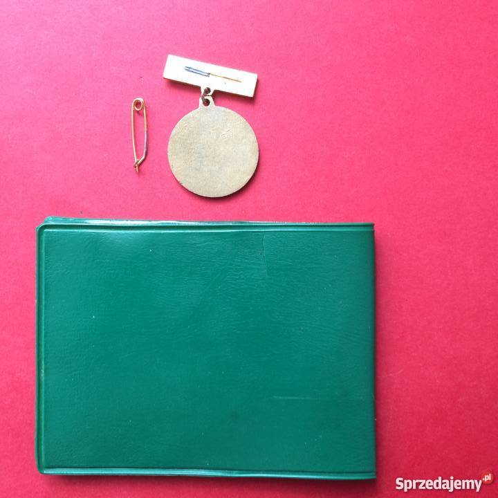 7 Odznaka Zasłużony Pracownik Antykwariat Szczecin