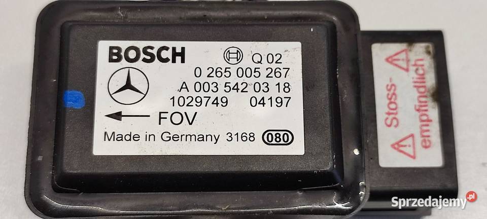 MERCEDES W211 SL R230 CZUJNIK ESP A0035420318